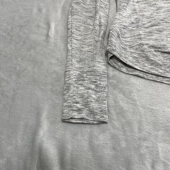 Athleta Sweater Women Extra Small Heather Grey Mindset Sweatshirt Stretch - Picture 4 of 10